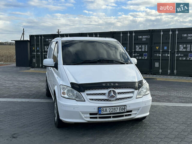 Мерседес Вито 2013 в Голованевске на Automoto.ua Белый Мерседес Вито, объемом двигателя 2.14 л и пробегом 363 тыс. км за 8999 $, фото 1 на Automoto.ua
