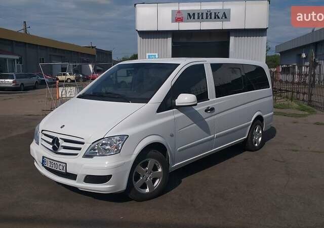 Білий Мерседес Віто, об'ємом двигуна 2.1 л та пробігом 100 тис. км за 19000 $, фото 1 на Automoto.ua