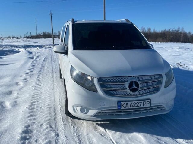Белый Мерседес Вито, объемом двигателя 1.6 л и пробегом 185 тыс. км за 14700 $, фото 1 на Automoto.ua