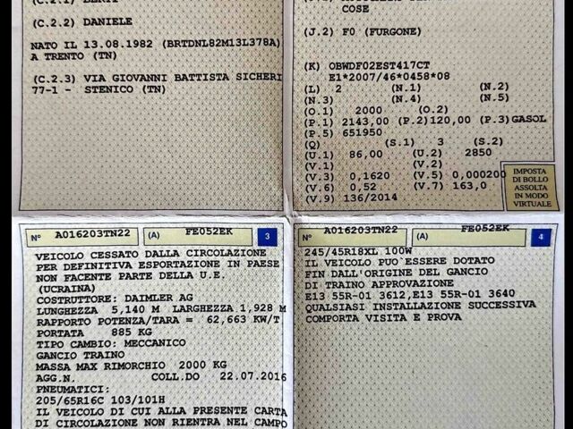 Білий Мерседес Віто, об'ємом двигуна 2.2 л та пробігом 227 тис. км за 17500 $, фото 1 на Automoto.ua