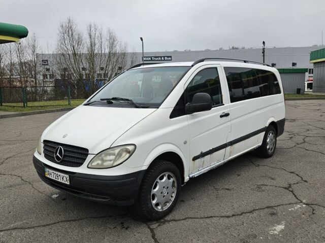Белый Мерседес Вито, объемом двигателя 2 л и пробегом 450 тыс. км за 5500 $, фото 1 на Automoto.ua
