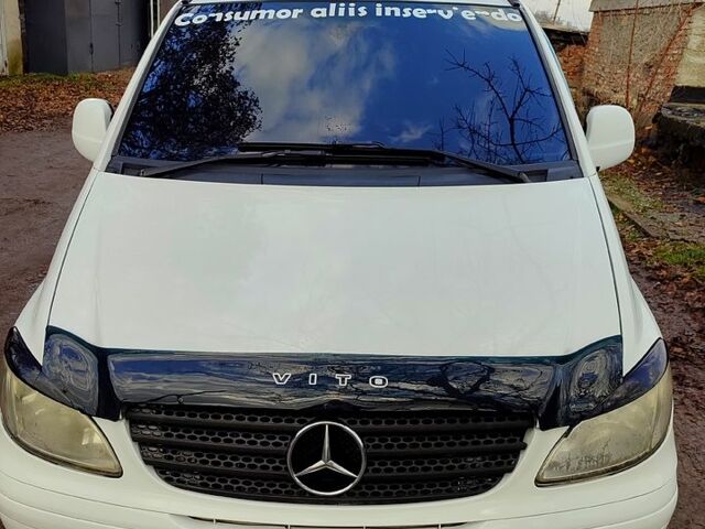 Білий Мерседес Віто, об'ємом двигуна 2.1 л та пробігом 290 тис. км за 7500 $, фото 1 на Automoto.ua