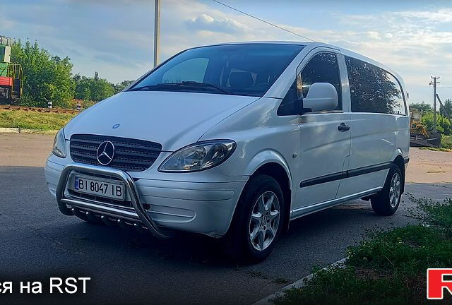 Белый Мерседес Вито, объемом двигателя 2.1 л и пробегом 0 тыс. км за 9500 $, фото 1 на Automoto.ua