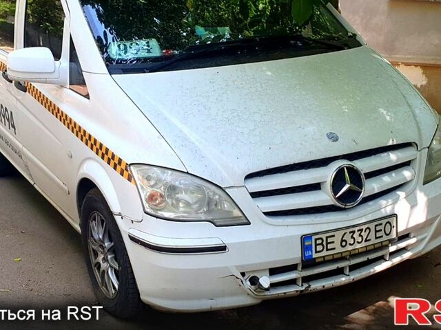 Белый Мерседес Вито, объемом двигателя 2.1 л и пробегом 383 тыс. км за 6800 $, фото 1 на Automoto.ua