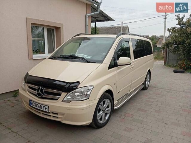 Бежевый Мерседес Вито, объемом двигателя 2.14 л и пробегом 349 тыс. км за 14600 $, фото 1 на Automoto.ua