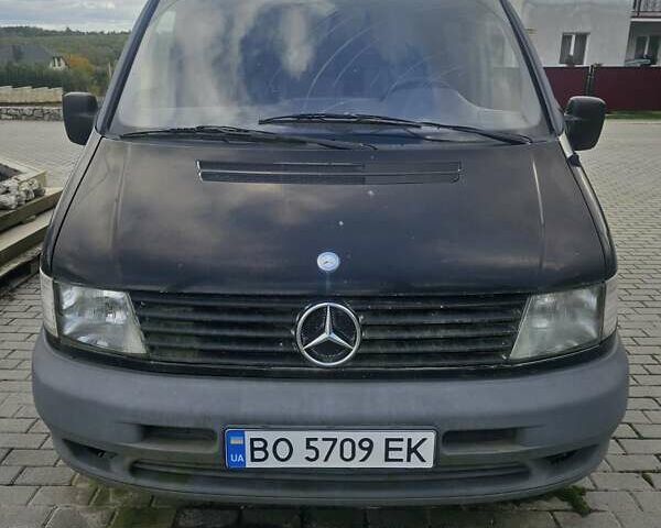 Черный Мерседес Вито, объемом двигателя 2.15 л и пробегом 260 тыс. км за 2161 $, фото 1 на Automoto.ua