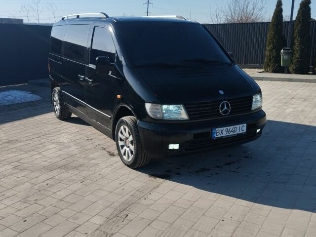 Чорний Мерседес Віто, об'ємом двигуна 2.1 л та пробігом 444 тис. км за 3650 $, фото 1 на Automoto.ua
