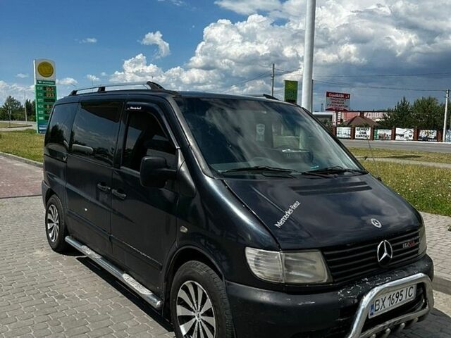Чорний Мерседес Віто, об'ємом двигуна 2.15 л та пробігом 300 тис. км за 4500 $, фото 1 на Automoto.ua