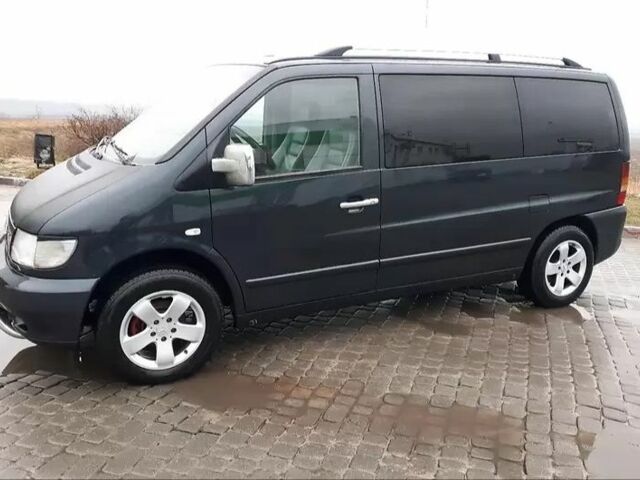 Черный Мерседес Вито, объемом двигателя 2.1 л и пробегом 287 тыс. км за 2800 $, фото 1 на Automoto.ua