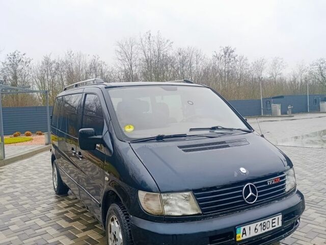 Черный Мерседес Вито, объемом двигателя 2 л и пробегом 340 тыс. км за 2699 $, фото 1 на Automoto.ua