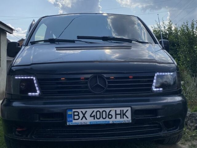 Чорний Мерседес Віто, об'ємом двигуна 2.1 л та пробігом 340 тис. км за 5500 $, фото 1 на Automoto.ua