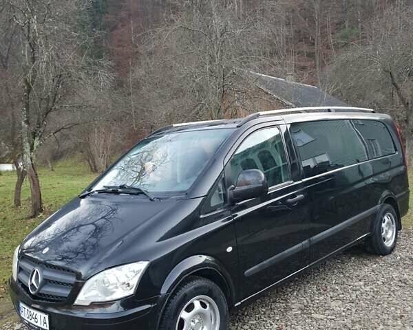 Чорний Мерседес Віто, об'ємом двигуна 2.15 л та пробігом 530 тис. км за 5800 $, фото 1 на Automoto.ua
