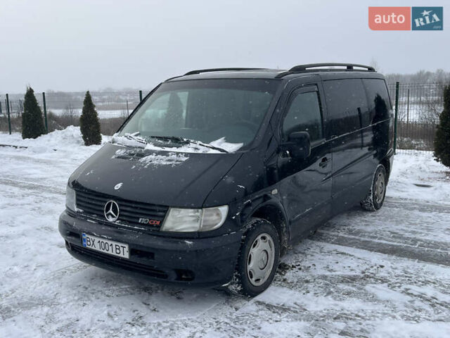 Чорний Мерседес Віто, об'ємом двигуна 2.15 л та пробігом 549 тис. км за 5899 $, фото 1 на Automoto.ua