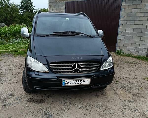 Чорний Мерседес Віто, об'ємом двигуна 2.15 л та пробігом 460 тис. км за 5400 $, фото 1 на Automoto.ua