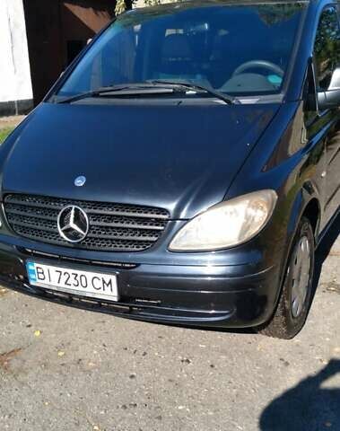 Чорний Мерседес Віто, об'ємом двигуна 2.1 л та пробігом 305 тис. км за 7900 $, фото 1 на Automoto.ua