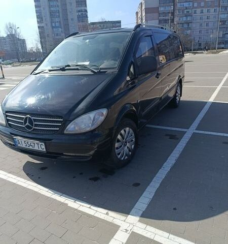 Чорний Мерседес Віто, об'ємом двигуна 2.15 л та пробігом 503 тис. км за 5600 $, фото 1 на Automoto.ua