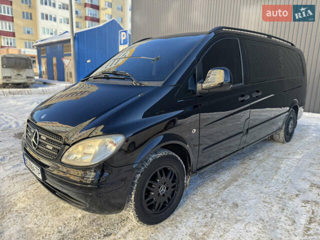 Чорний Мерседес Віто, об'ємом двигуна 2.15 л та пробігом 600 тис. км за 6999 $, фото 1 на Automoto.ua