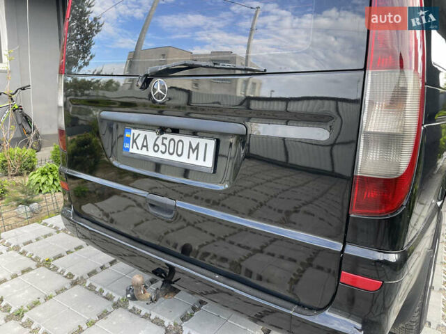 Черный Мерседес Вито, объемом двигателя 2.15 л и пробегом 367 тыс. км за 9999 $, фото 1 на Automoto.ua