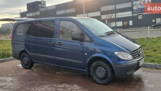 Черный Мерседес Вито, объемом двигателя 2.15 л и пробегом 470 тыс. км за 6750 $, фото 1 на Automoto.ua