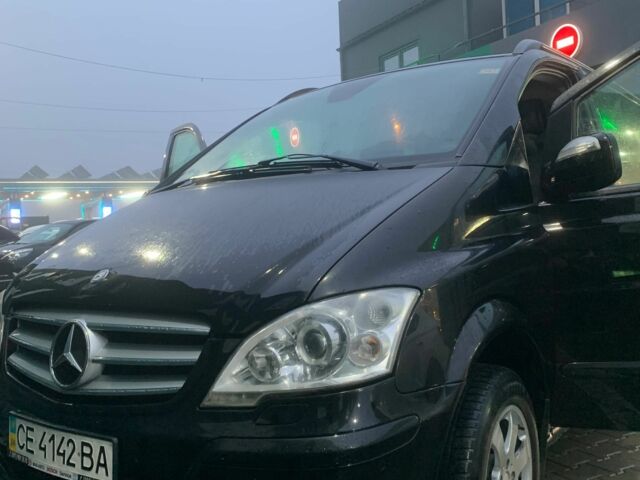 Чорний Мерседес Віто, об'ємом двигуна 2.1 л та пробігом 500 тис. км за 8500 $, фото 1 на Automoto.ua