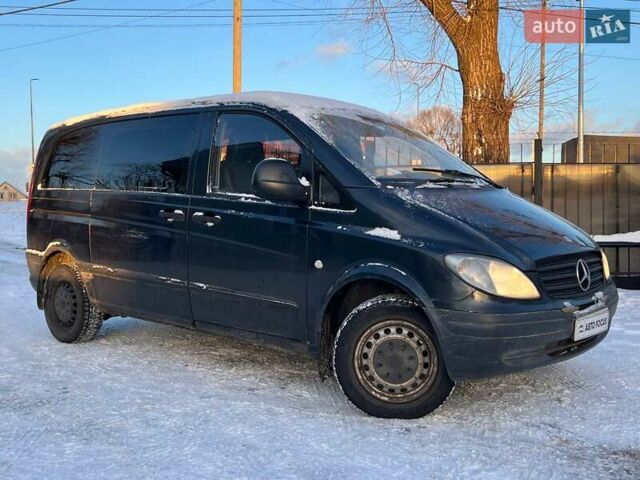 Черный Мерседес Вито, объемом двигателя 2.15 л и пробегом 268 тыс. км за 4990 $, фото 1 на Automoto.ua