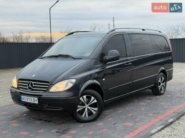 Чорний Мерседес Віто, об'ємом двигуна 2.15 л та пробігом 275 тис. км за 9700 $, фото 1 на Automoto.ua