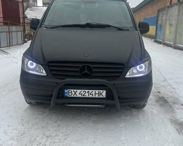 Чорний Мерседес Віто, об'ємом двигуна 2.15 л та пробігом 480 тис. км за 9100 $, фото 1 на Automoto.ua