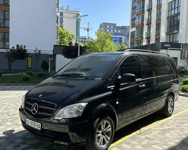 Чорний Мерседес Віто, об'ємом двигуна 2.15 л та пробігом 339 тис. км за 13300 $, фото 1 на Automoto.ua