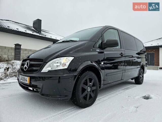 Черный Мерседес Вито, объемом двигателя 2.14 л и пробегом 223 тыс. км за 15999 $, фото 1 на Automoto.ua