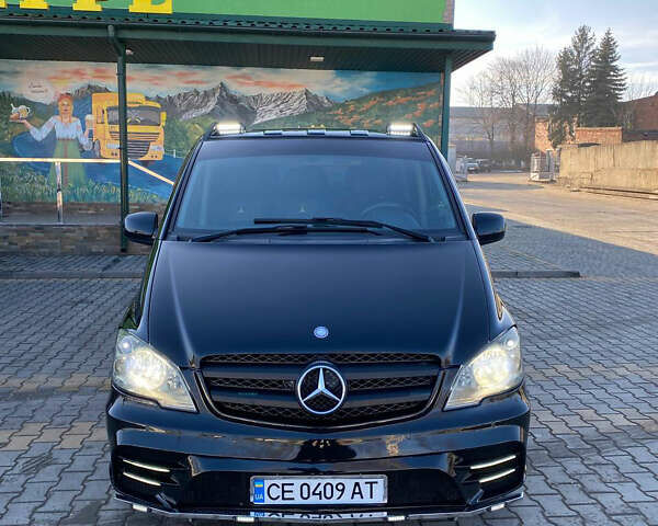 Чорний Мерседес Віто, об'ємом двигуна 2.2 л та пробігом 253 тис. км за 25000 $, фото 1 на Automoto.ua
