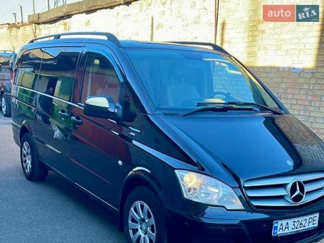 Черный Мерседес Вито, объемом двигателя 2.14 л и пробегом 382 тыс. км за 20000 $, фото 1 на Automoto.ua