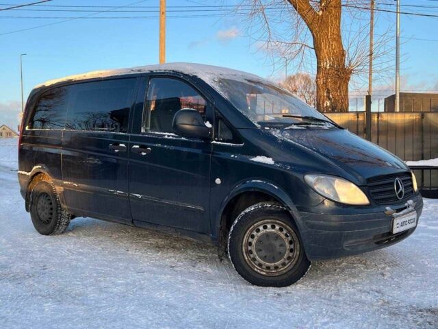 Чорний Мерседес Віто, об'ємом двигуна 2.2 л та пробігом 268 тис. км за 4790 $, фото 1 на Automoto.ua