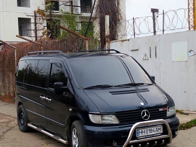 Черный Мерседес Вито, объемом двигателя 2.1 л и пробегом 28 тыс. км за 5700 $, фото 1 на Automoto.ua