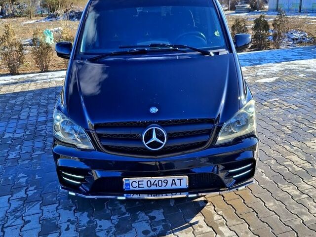 Чорний Мерседес Віто, об'ємом двигуна 2.1 л та пробігом 257 тис. км за 25000 $, фото 1 на Automoto.ua