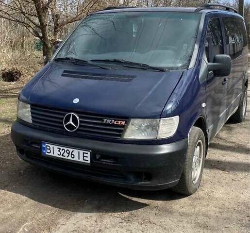 Фиолетовый Мерседес Вито, объемом двигателя 2.1 л и пробегом 524 тыс. км за 4999 $, фото 1 на Automoto.ua