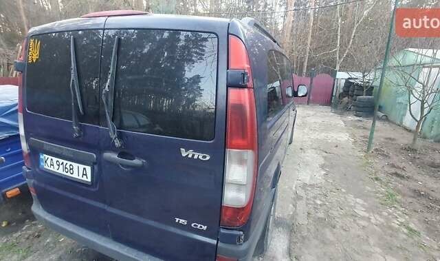 Фиолетовый Мерседес Вито, объемом двигателя 2.1 л и пробегом 400 тыс. км за 7300 $, фото 1 на Automoto.ua