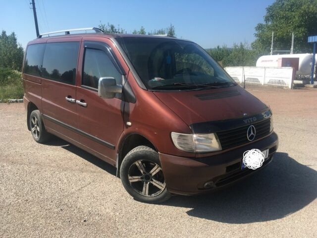 Коричневый Мерседес Вито, объемом двигателя 2.2 л и пробегом 401 тыс. км за 4333 $, фото 1 на Automoto.ua