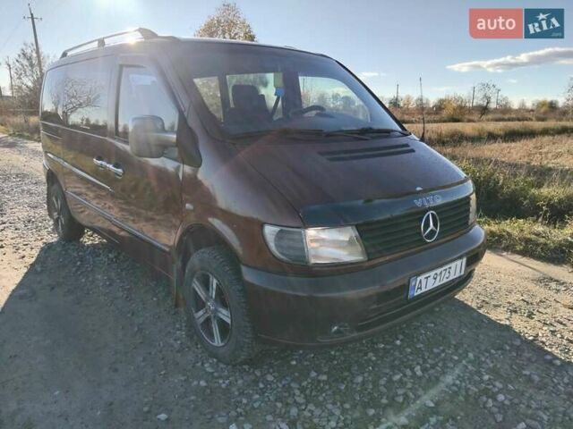 Коричневый Мерседес Вито, объемом двигателя 2.15 л и пробегом 402 тыс. км за 3999 $, фото 1 на Automoto.ua