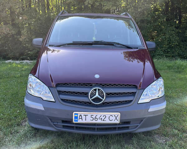 Коричневый Мерседес Вито, объемом двигателя 2.15 л и пробегом 467 тыс. км за 11500 $, фото 1 на Automoto.ua