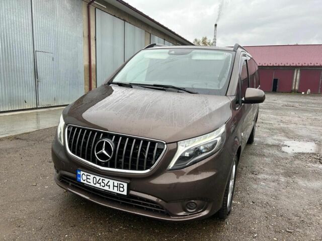 Мерседес Вито 2017 в Черновцах на Automoto.ua Коричневый Мерседес Вито, объемом двигателя 2.1 л и пробегом 238 тыс. км за 28122 $, фото 1 на Automoto.ua