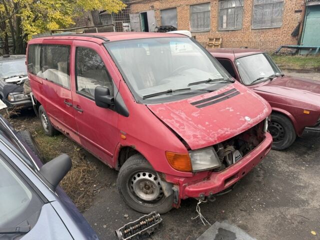 Червоний Мерседес Віто, об'ємом двигуна 2.2 л та пробігом 555 тис. км за 1775 $, фото 1 на Automoto.ua