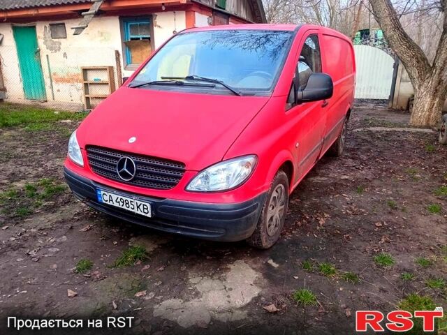 Червоний Мерседес Віто, об'ємом двигуна 2.1 л та пробігом 0 тис. км за 4350 $, фото 1 на Automoto.ua