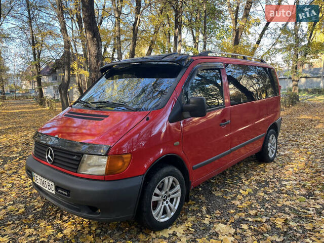 Мерседес Вито 2000 в Хотине на Automoto.ua Красный Мерседес Вито, объемом двигателя 2.15 л и пробегом 400 тыс. км за 4800 $, фото 1 на Automoto.ua