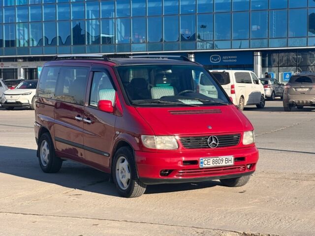 Червоний Мерседес Віто, об'ємом двигуна 2.1 л та пробігом 300 тис. км за 5700 $, фото 1 на Automoto.ua