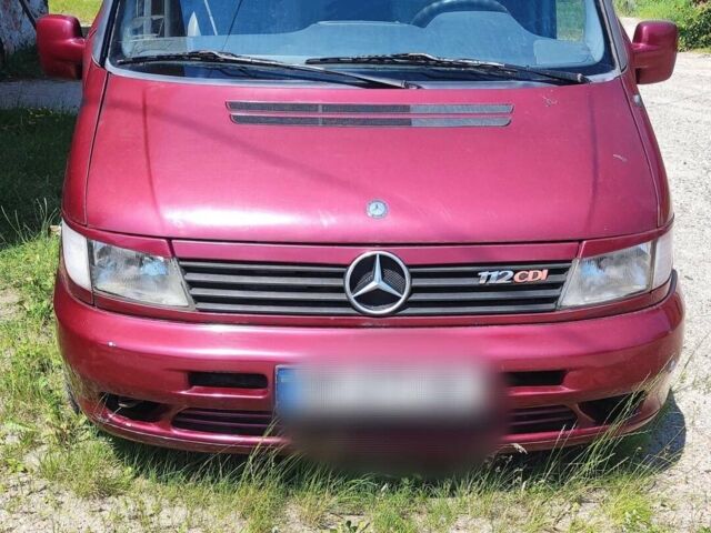 Червоний Мерседес Віто, об'ємом двигуна 0 л та пробігом 350 тис. км за 4682 $, фото 1 на Automoto.ua