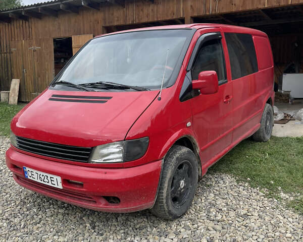 Червоний Мерседес Віто, об'ємом двигуна 2.15 л та пробігом 301 тис. км за 5500 $, фото 1 на Automoto.ua