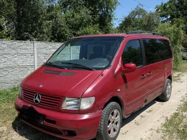 Червоний Мерседес Віто, об'ємом двигуна 0 л та пробігом 380 тис. км за 2200 $, фото 1 на Automoto.ua