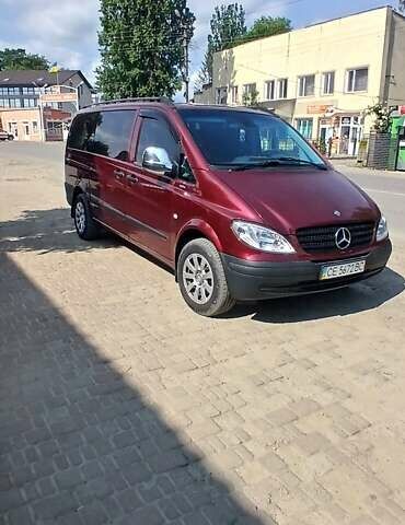 Червоний Мерседес Віто, об'ємом двигуна 2.15 л та пробігом 450 тис. км за 7300 $, фото 1 на Automoto.ua