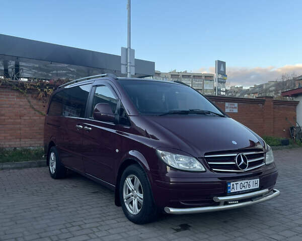 Красный Мерседес Вито, объемом двигателя 2.15 л и пробегом 340 тыс. км за 10800 $, фото 1 на Automoto.ua