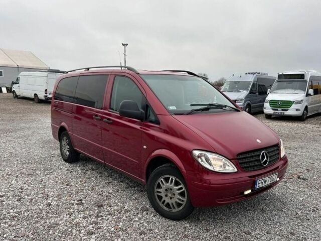 Червоний Мерседес Віто, об'ємом двигуна 2.2 л та пробігом 233 тис. км за 3650 $, фото 1 на Automoto.ua